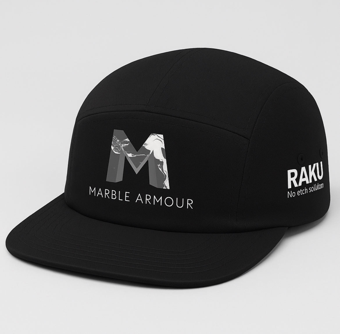 Marble Armour Fitted Ball Cap